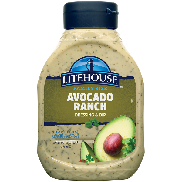 Litehouse Family Size Avocado Ranch Dressing & Dip