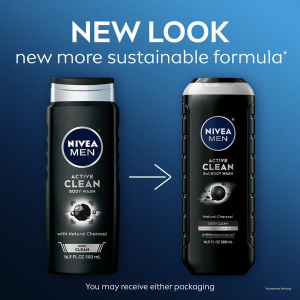 NIVEA Men Deep Active Clean Charcoal