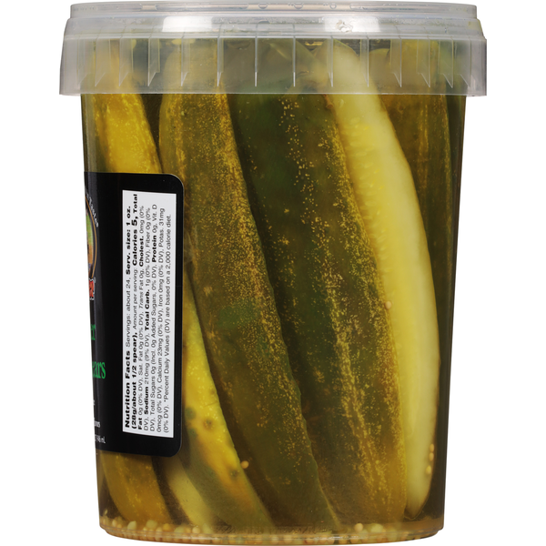 Troyer Pickles, Kosher Dill Spears