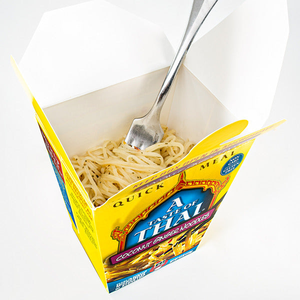 A Taste of Thai Coconut Ginger Noodles Quick Meal