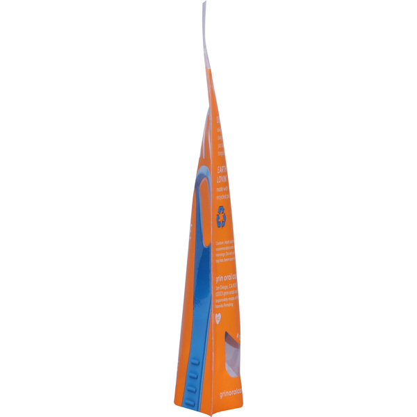 Grin Oral Care FLOSSPYX Tongue Cleaner, Disposable