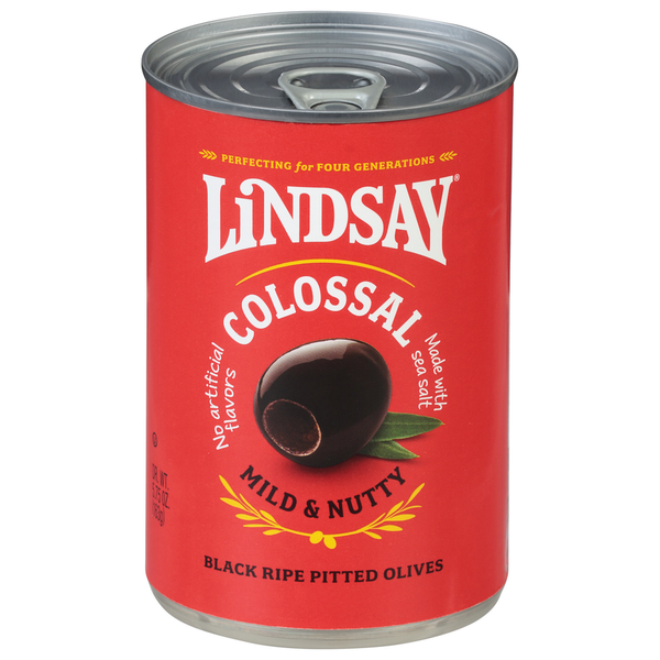 Lindsay Black Ripe Pitted Colossal Olives