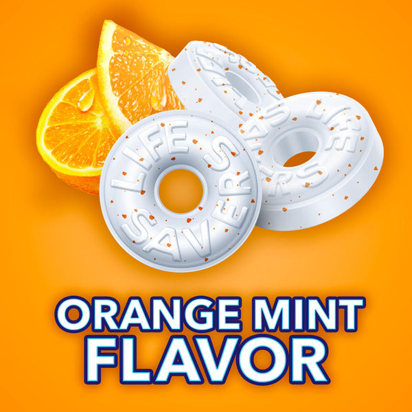 Life Savers Orange Breath Mint Hard Candy Sharing Size
