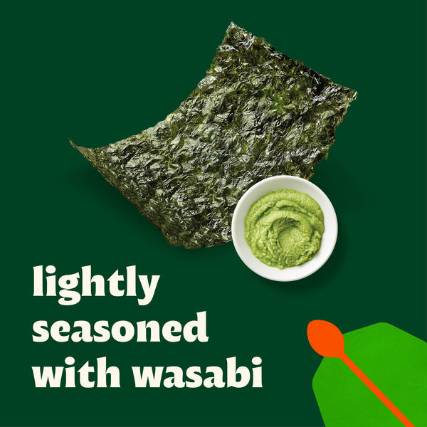 Bibigo Wasabi Flavored Seaweed Snacks