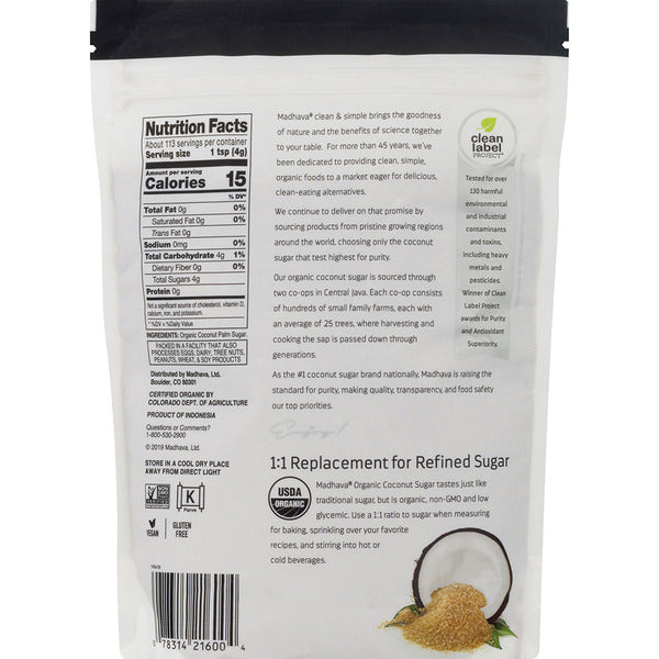 Madhava Organic Coconut Sugar