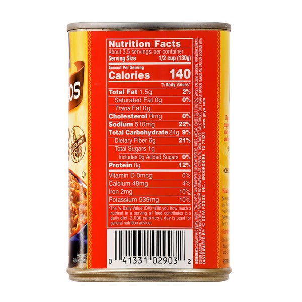 Goya Rancheros Refried Beans