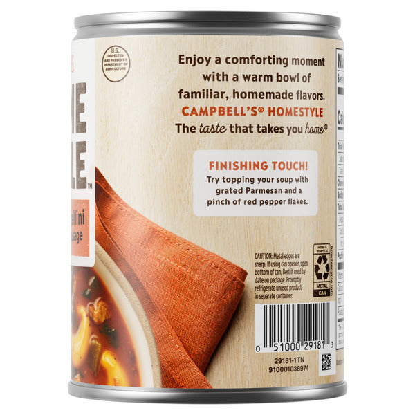Campbell's Homestyle Soup, Cheese Tortellini with Italian Sausage
