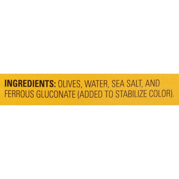 Pearls Reduced Sodium Large Pitted California Ripe Olives