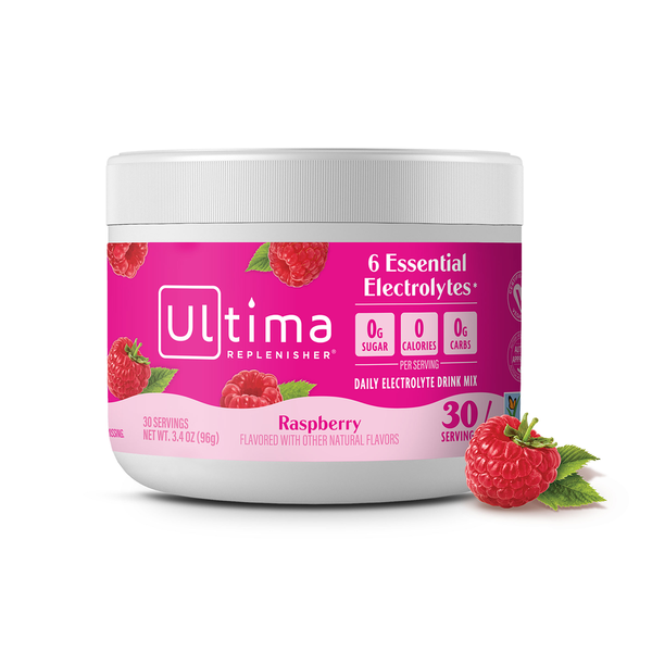 Ultima Replenisher Daily Electrolyte Mix, Raspberry