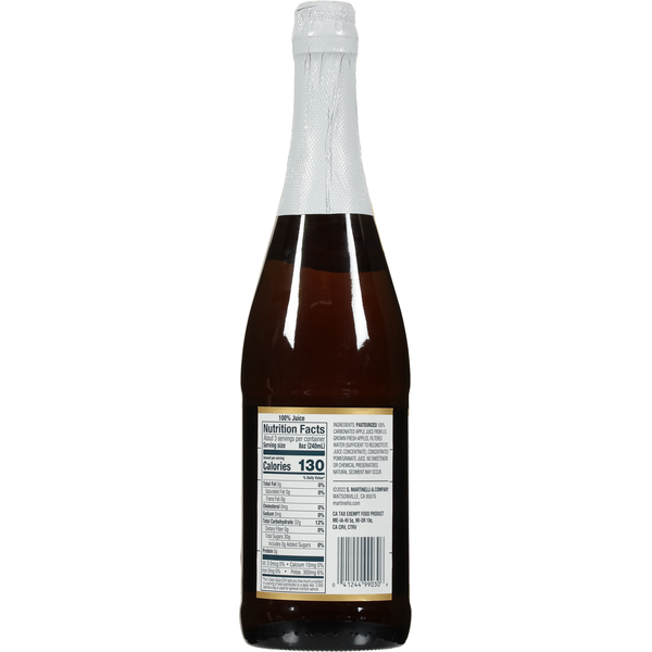 Martinelli's Sparkling Apple-Pomegranate Juice