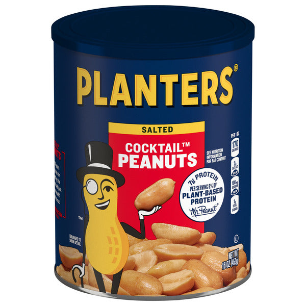 Planters Cocktail Peanuts, 16 OZ