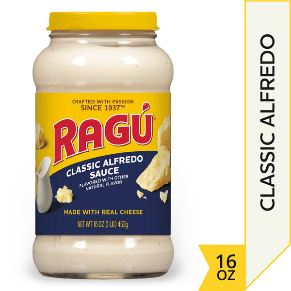 Ragu Classic Alfredo Sauce, Made with Real Cheese, 16 oz