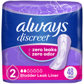 Always Discreet Discreet Incontinence Panty Liners, 2, Very Light