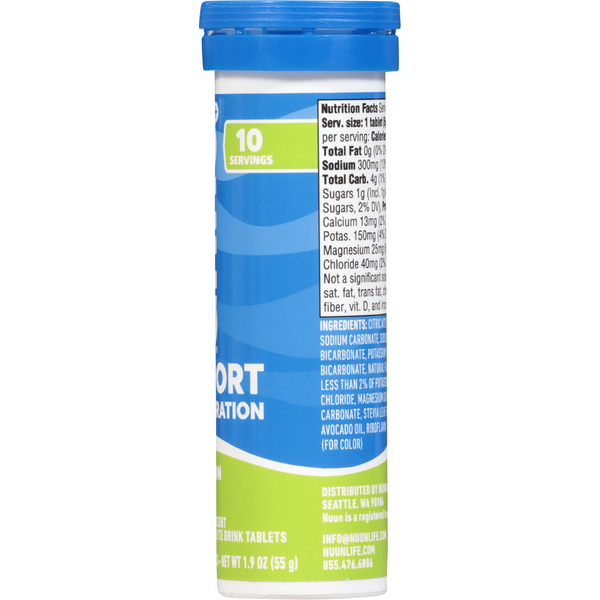 Nuun Lemon Lime Flavored Sport Hydration