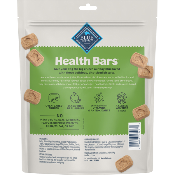 Blue Buffalo Baked with Apples & Yogurt Mini Dog Biscuits