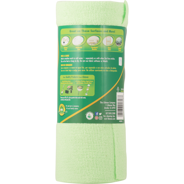 Libman Microfiber Cloths, Tear 'n Wipe