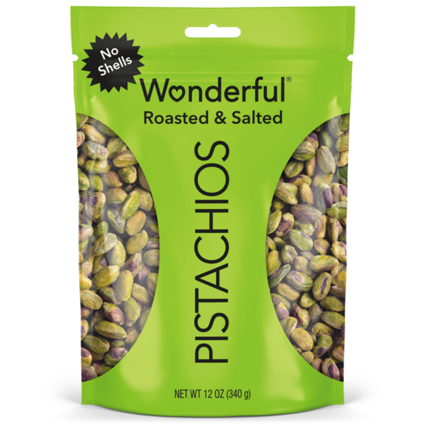 Wonderful No Shells Roasted & Salted Pistachios