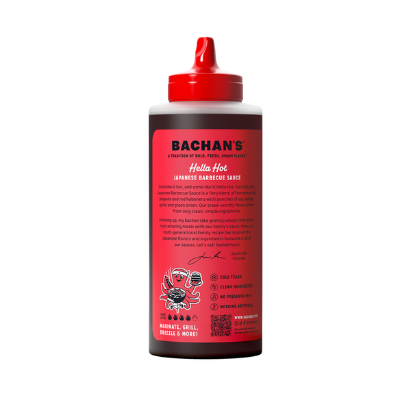 Bachan's Hella Hot Japanese Barbecue Sauce