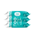 Nice N CLEAN Flushable Moist Wipes Gentle Cleansing Personal Care