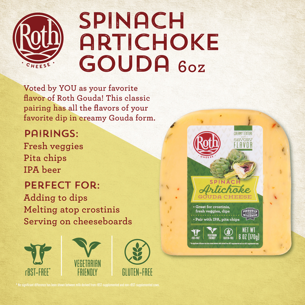 Roth Spinach Artichoke Gouda Cheese