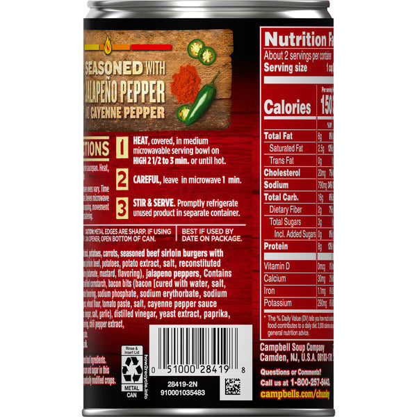 Campbell's Spicy Sirloin Burger Soup