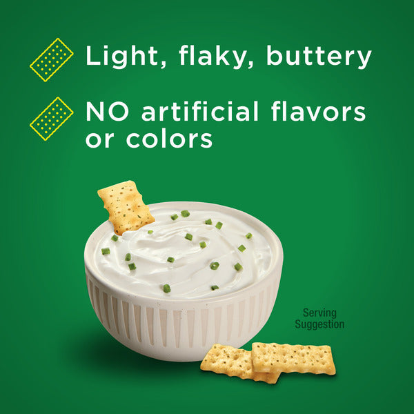 Club Minis Parmesan Garlic Crackers, Lunch Snacks, 11 oz