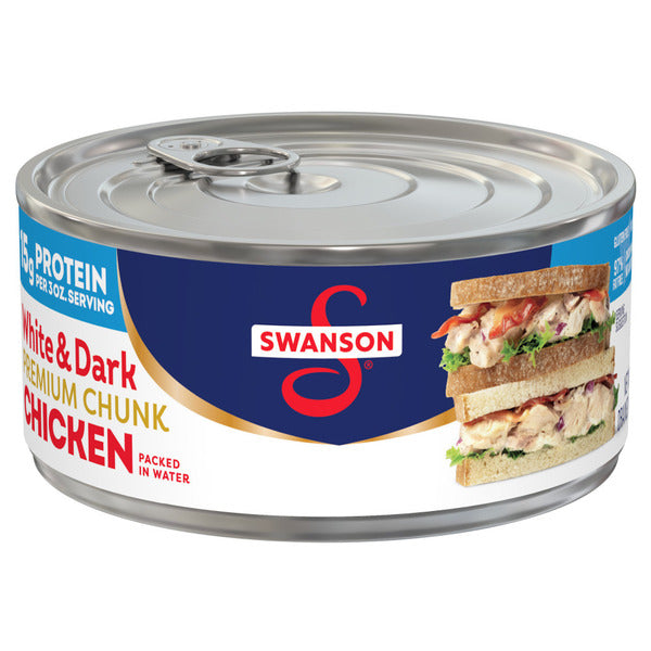 Swanson's White & Dark Premium Chunk Chicken Packed in Water