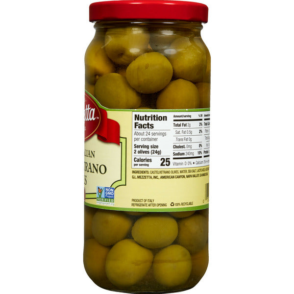 Mezzetta Whole Italian Castelvetrano Olives