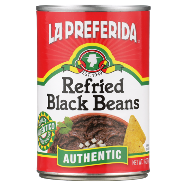 La Preferida Authentic Refried Black Beans