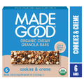 MadeGood Cookies & Crème Granola Bars