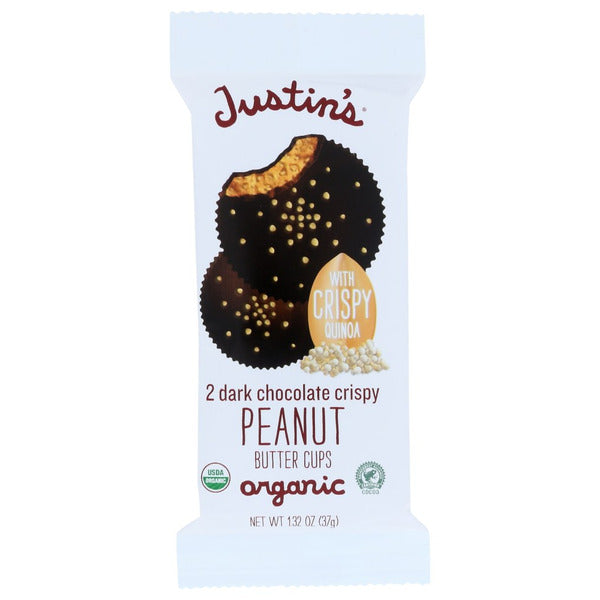 Justin's Dark Chocolate Crispy Peanut Butter Cup
