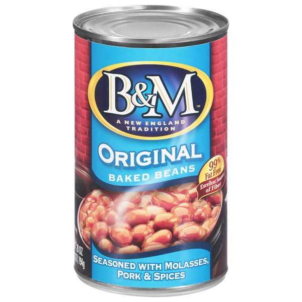 B&M Original Baked Beans with Molasses, Pork & Spices