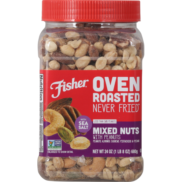 Fisher Mixed Nuts with Peanuts