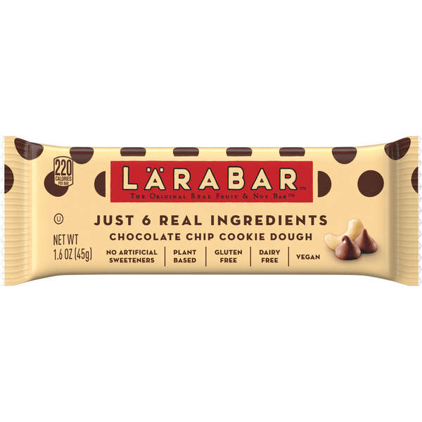 LÄRABAR Chocolate Chip Cookie Dough Fruit & Nut Bar