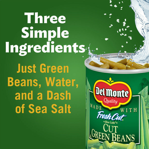 Del Monte FRESH CUT Green Beans Canned Vegetables