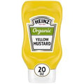 Heinz Organic Yellow Mustard️