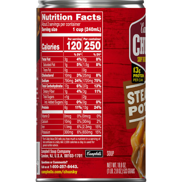 Campbell's Steak and Potato Soup