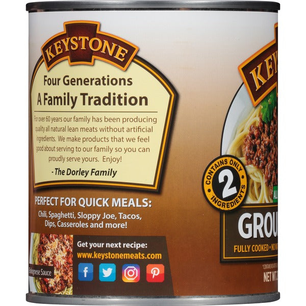 Keystone All Natural Ground Beef