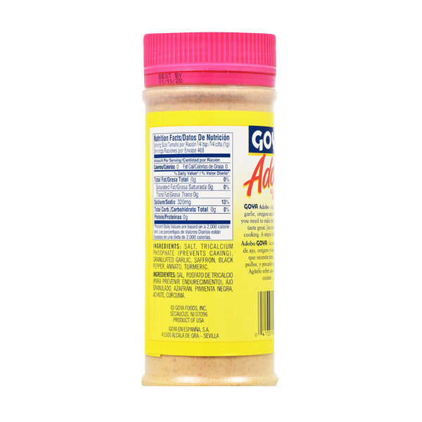 Goya Adobo, All-Purpose Seasoning, with Saffron