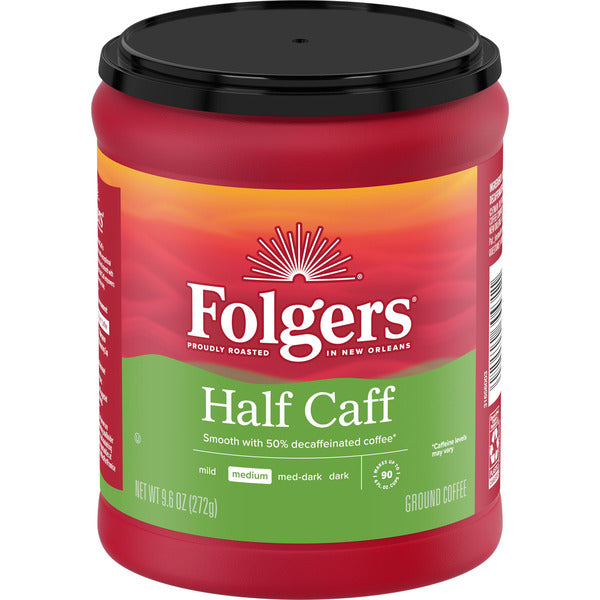 Folgers Half Caff Medium Roast Coffee