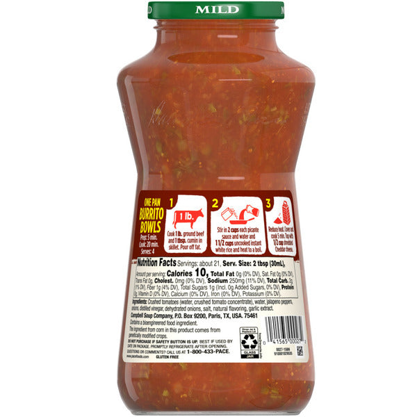 Pace Picante Sauce, Mild