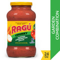 Ragu Chunky Garden Combination Pasta Sauce with Diced Tomatoes, Onions, Celery, Carrots, Zucchini, Green Bell Peppers, 24 oz