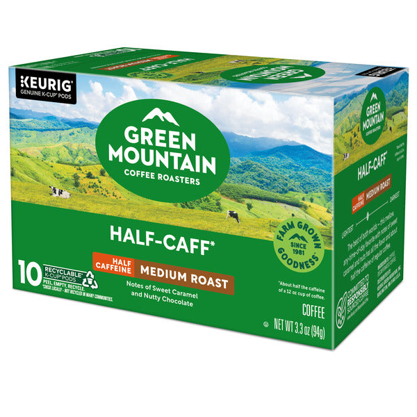 Green Mountain Coffee Roasters Half-Caff K-Cup Pods