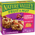 Nature Valley Cranberry Pomegranate Chewy Fruit and Nut Granola Bars