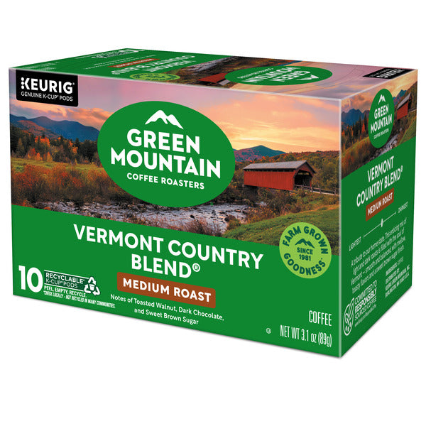 Green Mountain Coffee Roasters Vermont Country Blend K-Cup Pods