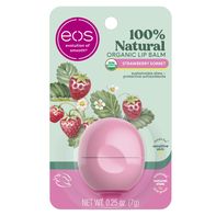 eos Natural and Organic Strawberry Sorbet Lip Balm️
