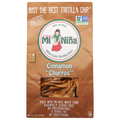 Mi Nina Tortilla Chips, Cinnamon Churros, White Corn
