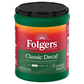 Folgers Coffee, Ground, Medium, Classic Decaf, Decaffeinated