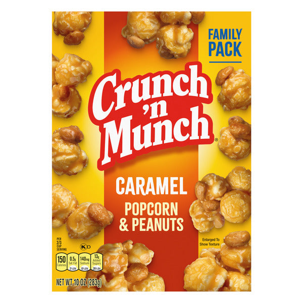Crunch ‘n Munch Caramel Popcorn with Peanuts