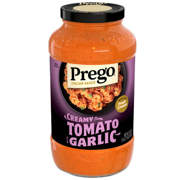Prego Creamy Tomato Pasta Sauce With Garlic